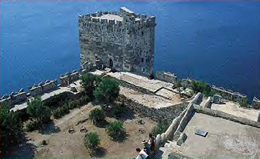 Die Burg Halicarnassos in Bodrum