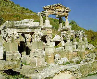 Ephesus: Brunnen des Trajan