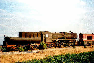 nostalgischen Eisenbahn ... hinter Bandirma