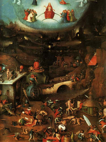 Hieronymus Bosch: "The Last Judge" - "Das Letzte Gericht"