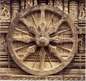 Wheel of Chariot - Konarak, India