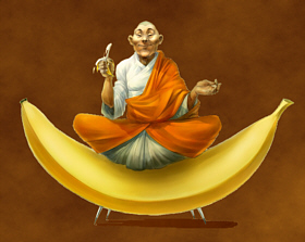 Bananen-Mönch