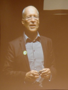 Foto: Regina Rau - Bruno Weihsbrodt  - auf dem VEGAN Kongress in Hamburg am 14. Oktober 2012 