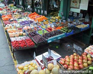 Der Wiener "Naschmarkt" - © www.tropenland.at/Tropenland --> Reiseziele --> Europa --> Österreich: Wien, Naschmarkt