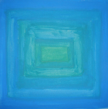 Miro Juric: "Meditation in Blau"