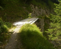 Abstieg von der Weilheimer Hütte