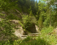 Abstieg von der Weilheimer Hütte