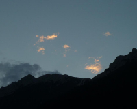fröhliche Vital-Rohkost-Jause an der Guffertspitze