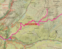 Pleisenspitze - Weg-Karte