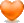 Herz orange
